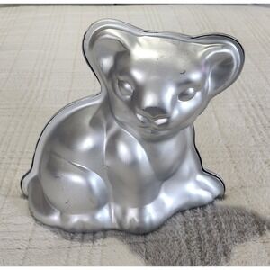 Vintage 1974 Wilton Lion Cub 3D Birthday Cake Pan Mold 502-135 pre-owned